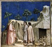 GIOTTO di Bondone Joachim among the Shepherds oil painting artist